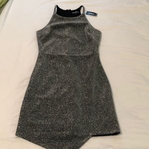 Silver sparkly dress